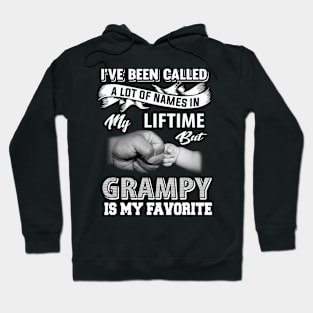 Grampy Is My Favorite Name Funny Grandpa Gift Father's day Hoodie